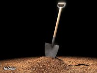 Shovel soil 3D Model