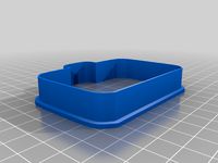 Suitcase cookie cutter