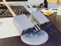 Patriot missile pen holder