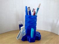 Pen Pot with USB Holder