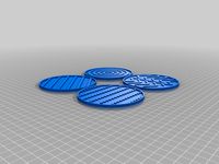 Coaster set round - Resin Molds