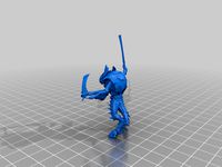 Space Bug Warrior Claws and Swords