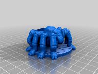 Dark Elf Riding Spider for 28mm gaming