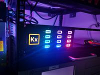 Rack mounted RGB USB panel