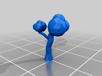 low poly tree