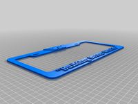 Weyland License Plate Frame (remixed)