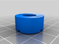 Resin calibration ring and cylinder