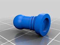 Titanicus Reaver Arm with 4mm and 5mm Magnet Holes (recessed)