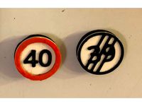 Road Sign Birthday Fridge Magnets