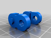 CableChainAdapter_from 20x10 to 10x11 for X-Carriage I3 Mega