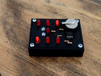 3d printed electronic dice