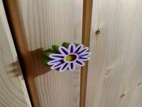 Simple flower knob multicolor ready