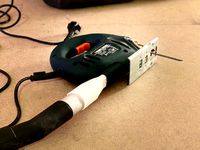 Black and decker jigsaw to einhell hoover adapter
