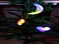 Xmas light tree decoration