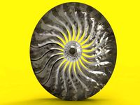 Jet Engine Fan