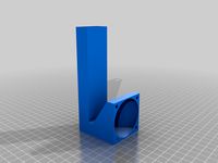 Anycubic i3 Mega Driver Fan Shroud for 50mm Fan