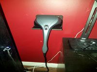 Massager wall mount
