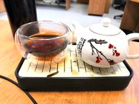 Chinese style tea tray