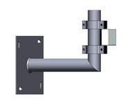 HyEndFed Antenna Clamp for a wall mount