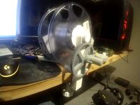 Winder for re-purposing spent filament spools
