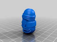 space marine head