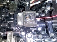 Robotronic transponder holder for Tamiya TT-02, with ezlap transponder adapter