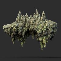 Low poly Stalactite Cave Rock Modular 02 200215