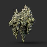 Low poly Stalactite Cave Rock Modular 01 200215
