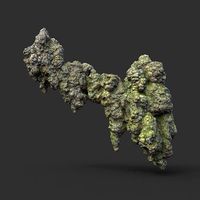 Low poly Stalactite Cave Rock Modular 10 200215