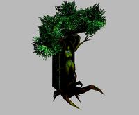 Game Model Arena - swamp rock trees Colossus 01