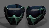 Scifi mask fantasy futuristic technology space millitary combat