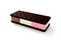 Ice Cream Sandwich Neapolitan