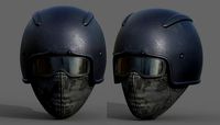 Helmet scifi futuristic space millitary combat cyborg armor