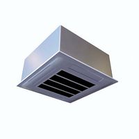 Fancoil very Low-poly 3D model fotorealistic