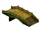 Game Model - prairie scene - Stone Bridge 02 01
