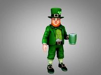 Leprechaun Saint Patrick