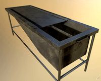 Worn Autopsy Table