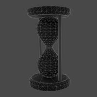 Low Poly Sand Clock