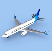 Boeing 737-800 Max Garuda Indonesia