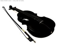 Violin 3D Model