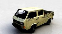 VOLKSWAGEN TRANSPORTER PICKUP DOUBLE CAB SYNCRO 1987