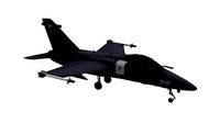 Lowpoly AMX International AMX Aircraft Model