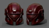 Helmet scifi pilot fantasy futuristic space millitary combat