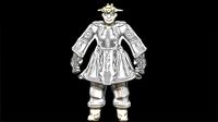 High-Poly Classical Clothed Model Two