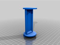 Extended filament reel stand