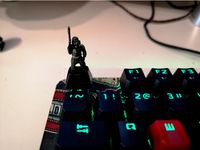 Soldier keycap