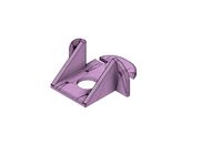 Z Motor Mount for 4040 Profile rounded & slotted Remix