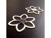 Hepatica nobilis - stylized