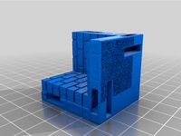 Dungeon Tile: Cobblestone Corner Wall #1
