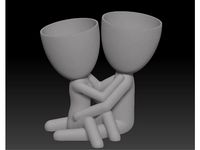 Couple Vase